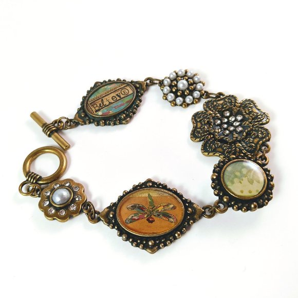 Kelly Rae Roberts Jewelry - Vintage Inspired Charm Bracelet